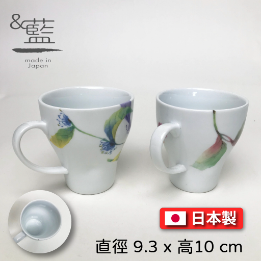 セラミック藍|對杯組/杯子套組/杯子禮盒(附杯墊)