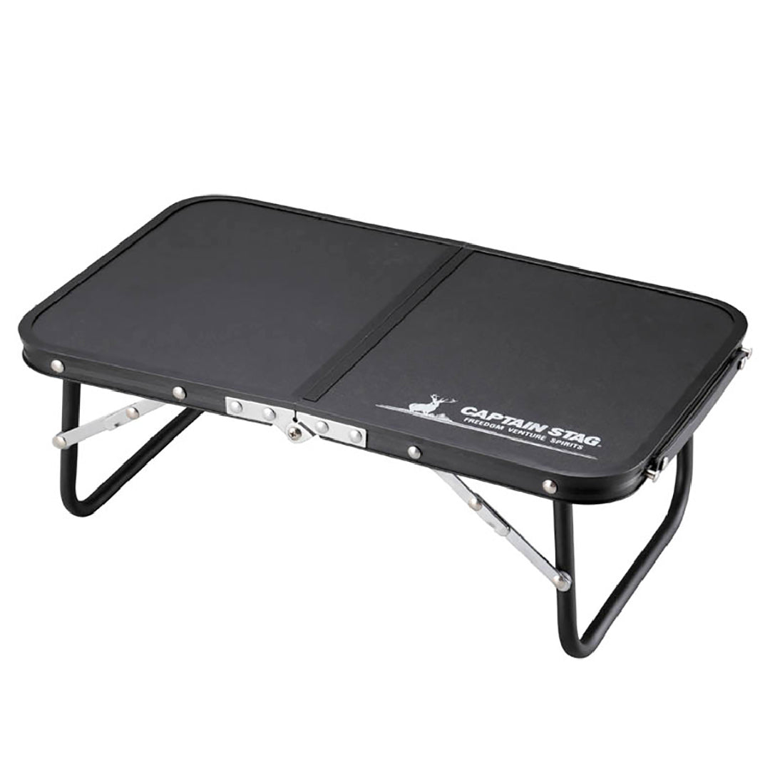 鹿牌 CAPTAIN STAG|黑標簡易露營桌 | 現貨供應 | 露營桌/手提桌/UC-0546