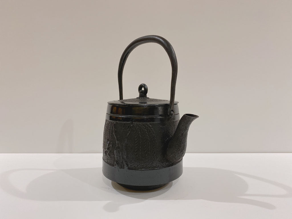 🫖 Rock casting|Made in the late Qing Dynasty|Master craftsman series|1.9L 18-type Daofeng iron bottle #11056