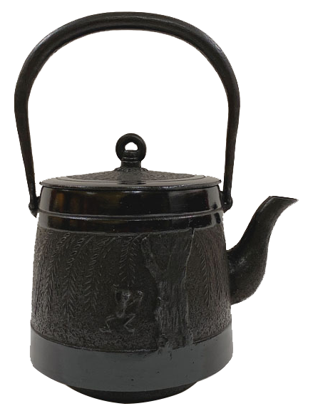 🫖 岩鑄|清末作|工藝師名家系列|1.9L 18型道風鐵瓶  #11056