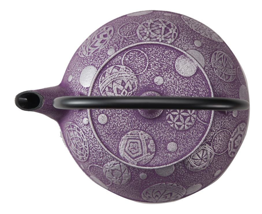 🫖 岩鑄|毬あそび鑄鐵壺|0.65L 5型 急須|南部鐵器|鐵壺|急需|鐵瓶|岩鑄|泡茶|琺瑯塗層|茶壺