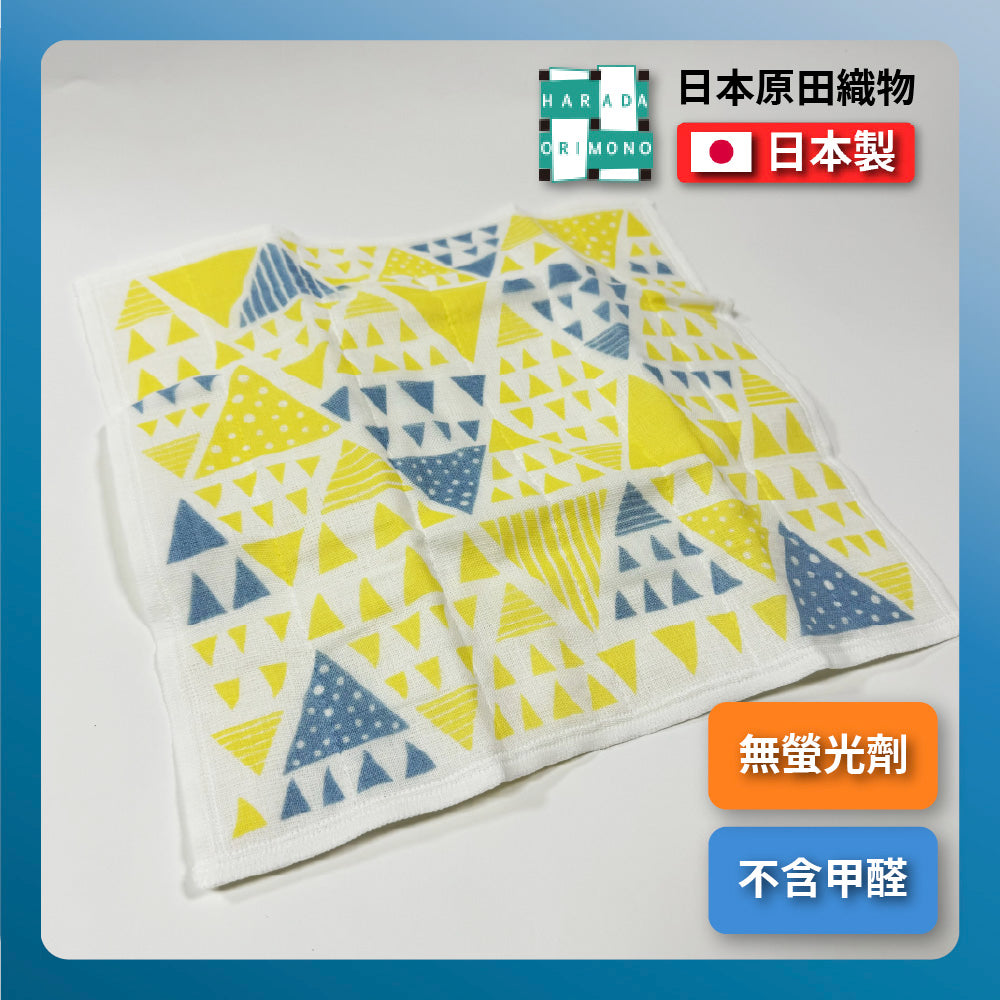 日本工藝|原田織物 Kaya 7層紗擦拭巾|天然棉麻・可愛設計|居家必備小物