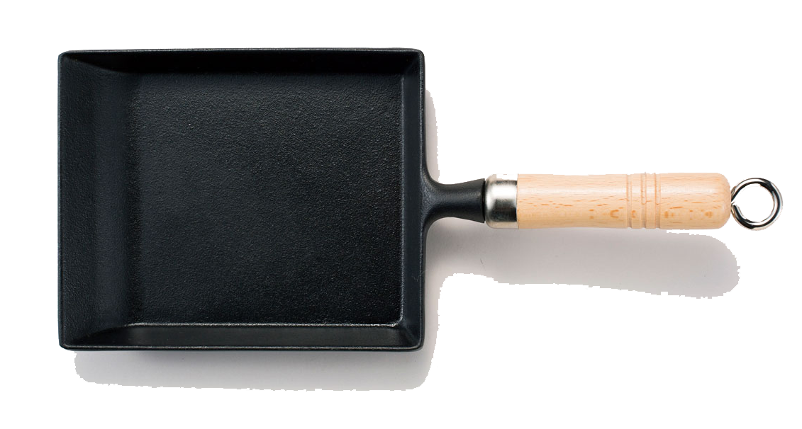 岩鑄|18公分玉子燒|煎蛋鍋/平底鍋/煎鍋/牛排鍋/南部鐵器/鑄鐵鍋/露營/烘焙-24017