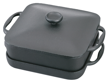 岩鑄|鑄鐵雙層鍋附蓋|淺鍋/深鍋/鐵鍋付蓋/IWACHU/兩手萬能鍋/平底煎鍋/鑄鐵鍋/南部鐵器/露營 21700