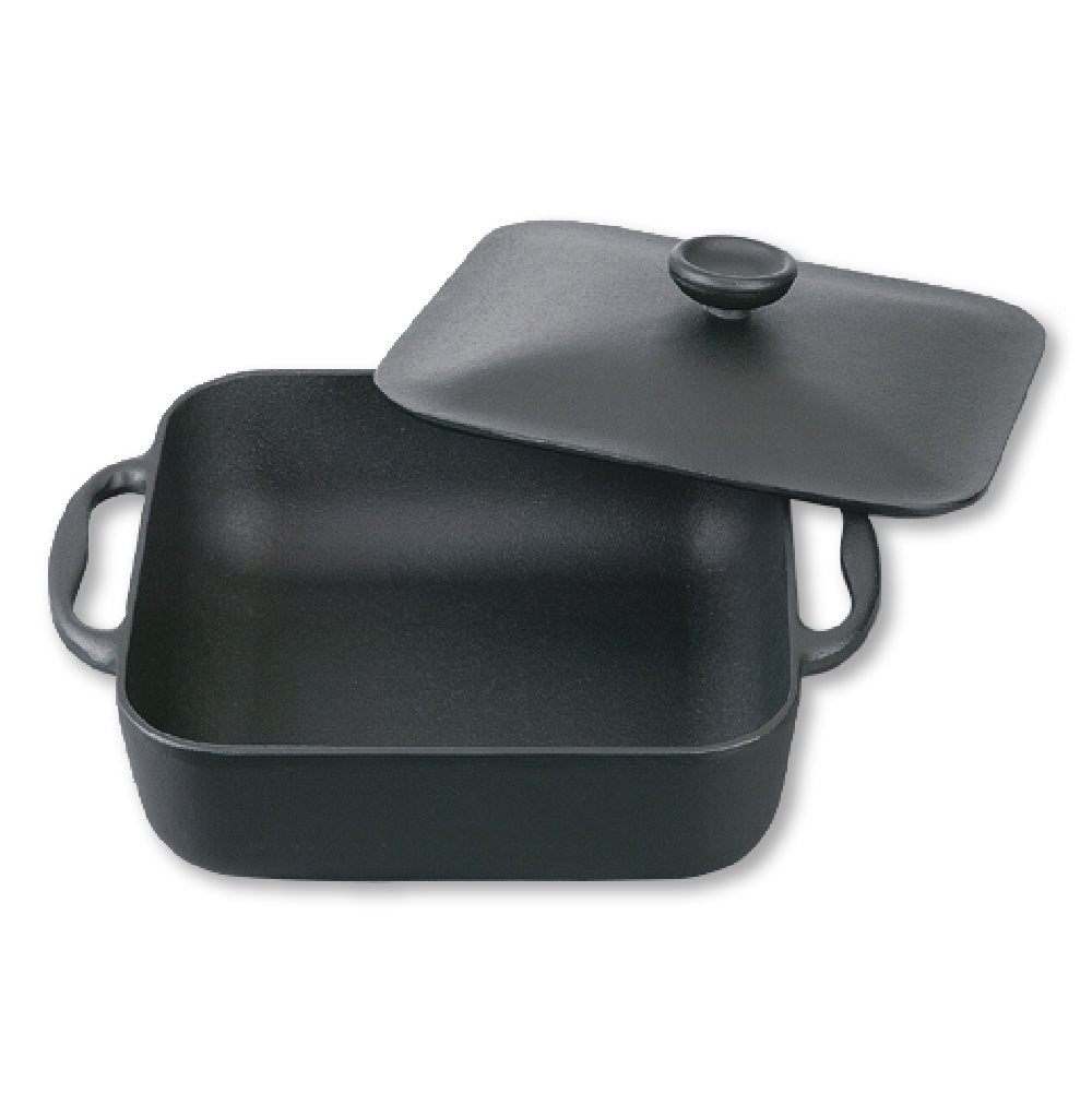 岩鑄|鑄鐵雙層鍋附蓋|淺鍋/深鍋/鐵鍋付蓋/IWACHU/兩手萬能鍋/平底煎鍋/鑄鐵鍋/南部鐵器/露營 21700