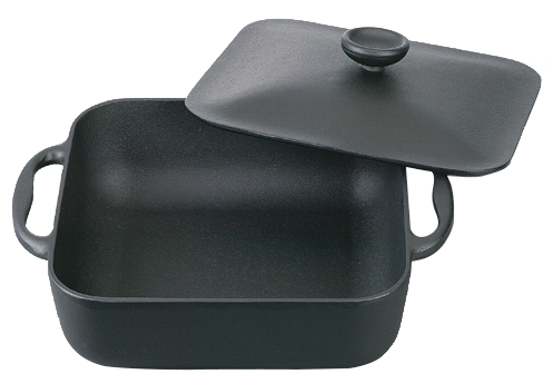 岩鑄|鑄鐵雙層鍋附蓋|淺鍋/深鍋/鐵鍋付蓋/IWACHU/兩手萬能鍋/平底煎鍋/鑄鐵鍋/南部鐵器/露營 21700