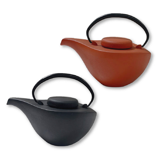 🫖 岩鑄|曳舟鑄鐵壺|0.7L 櫻花急須|南部鐵器|鐵壺|急需|鐵瓶|岩鑄|泡茶|琺瑯塗層|茶壺|有塗層