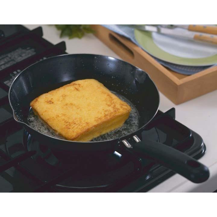 下村企販|22/26cm 厚底鐵鍋|平底鍋/鐵製平底鍋/鐵鍋/平底鍋/厚底/IH爐/牛排鍋/煎蛋鍋/鐵鍋/#17718