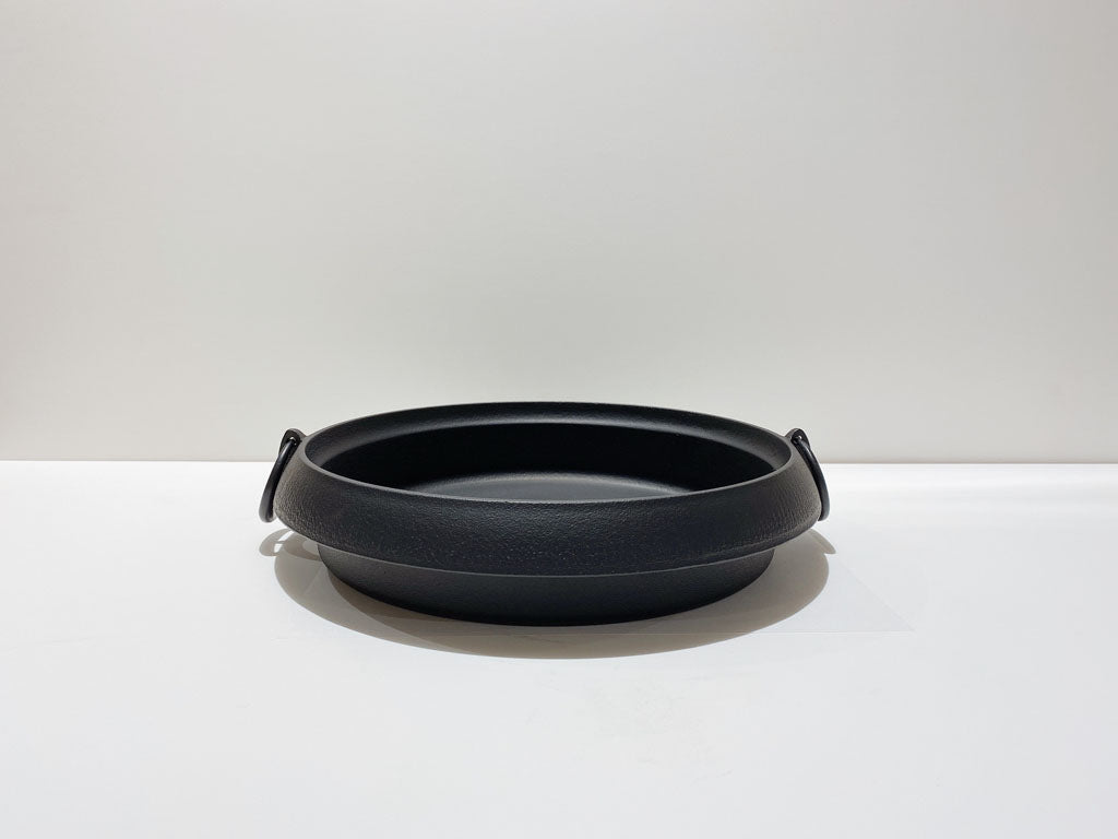 岩鑄|雙耳把手鑄鐵壽喜鍋|南部鐵器/壽喜燒/平底鍋/烤肉/烤盤/火鍋/鐵鍋/煎鍋 20015