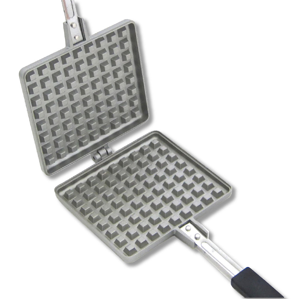 衫山金屬|格子鬆餅烤盤|華夫餅/DIY/露營/電磁爐可/不沾烤盤/現貨 #KS-2936