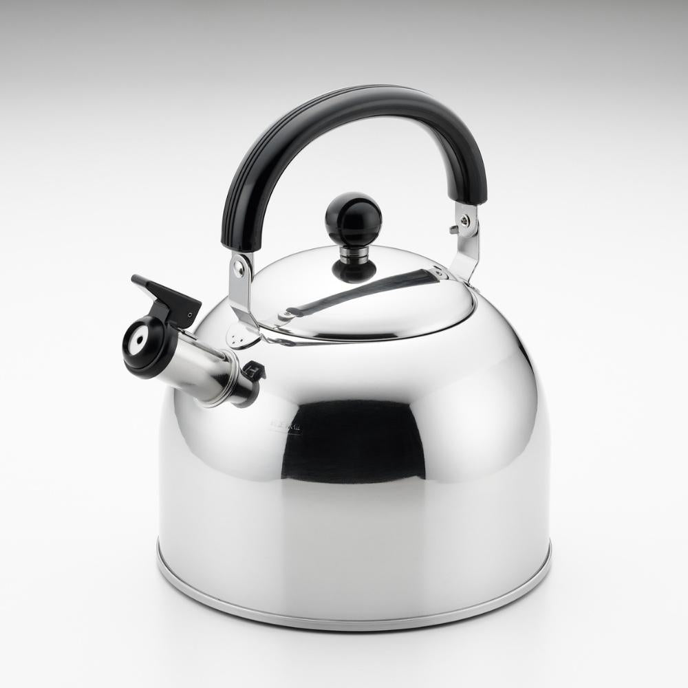 Yoshikawa | 4L stainless steel flute | Made in Japan / tone pot / flute pot / teapot / large capacity / flute blowing / stainless steel pot / induction cooker available / tea making / camping / SJ-2702