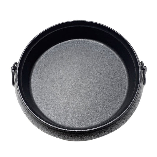 岩鑄|雙耳把手鑄鐵壽喜鍋|南部鐵器/壽喜燒/平底鍋/烤肉/烤盤/火鍋/鐵鍋/煎鍋 20015