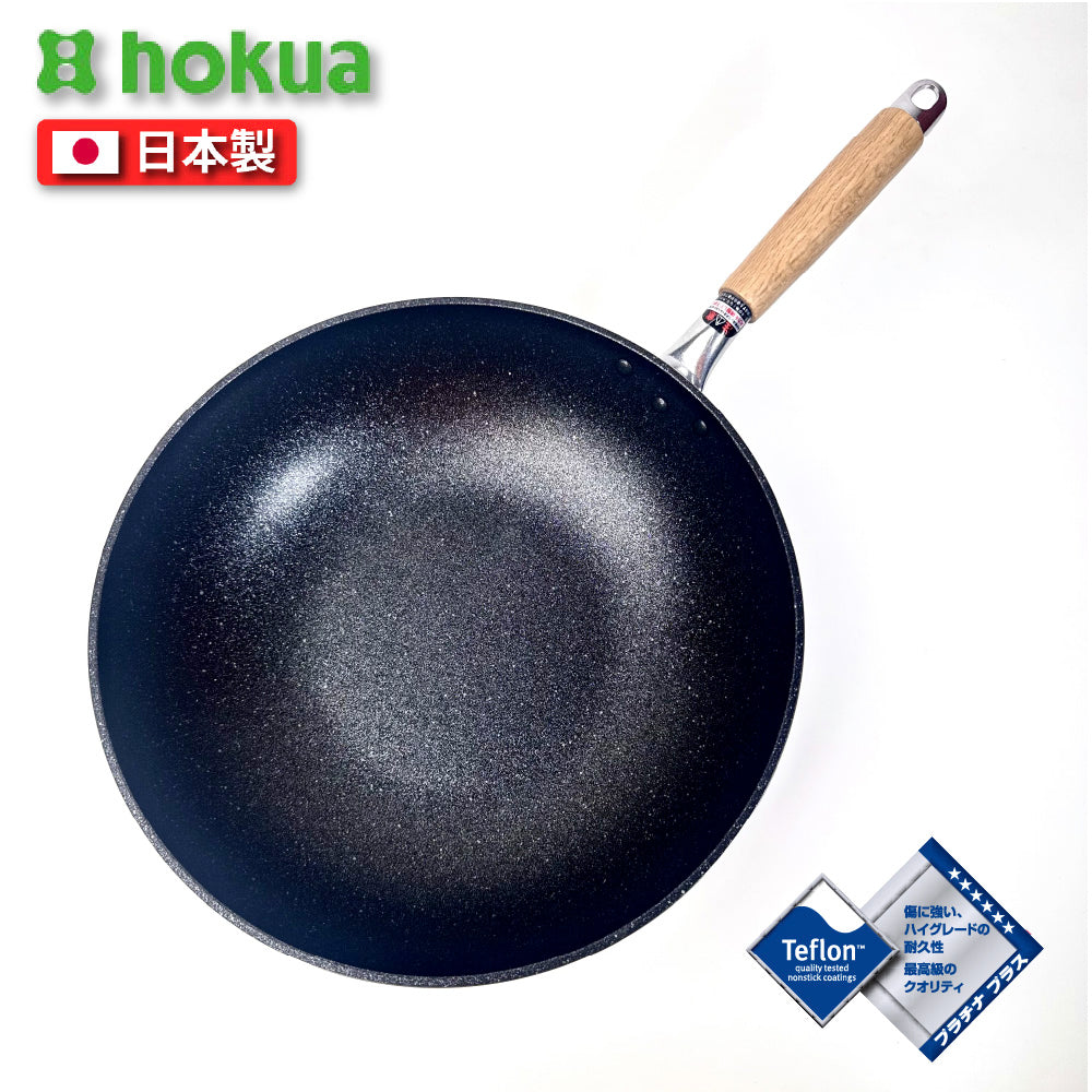 北陸|日本製 |32cm SENLEN CAST PRO 杜邦最高級(6星)不沾炒鍋