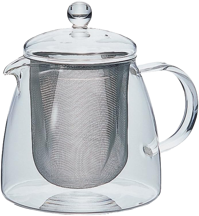 HARIO |360ml 700ml 耐熱玻璃壺附濾網|花茶壺/耐熱玻璃壺/冷熱兩用玻璃壺/茶壺(CHEN-XX)