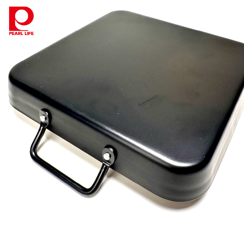 日本 Pearl|25*25 cm 方型鐵盤|IH爐兼用|HB-4514