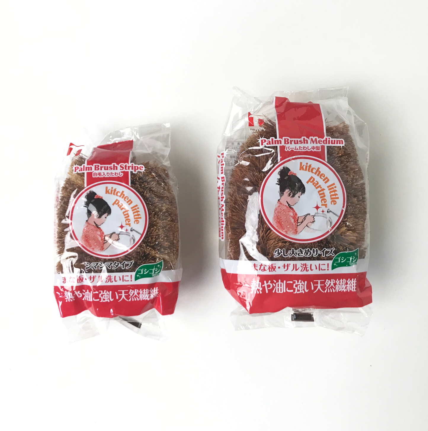 日本東和|椰子纖維棕刷|鐵鍋清潔