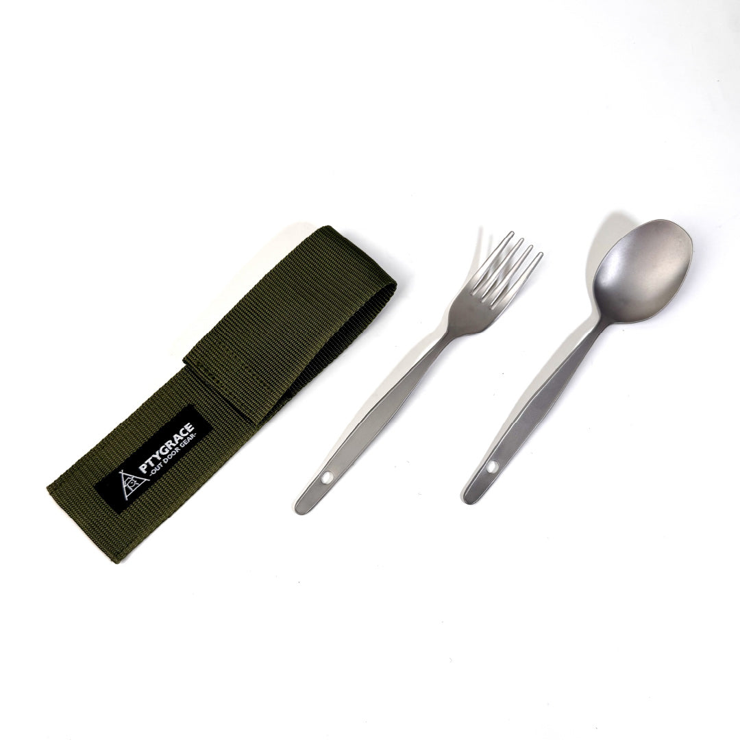 PTYGRACE|純鈦餐具|純鈦叉匙組|日本製造 PY-6308