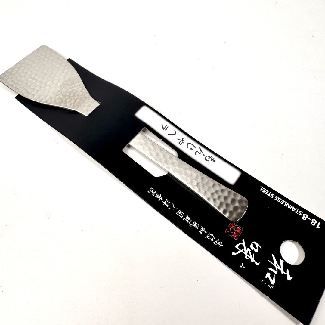 日本片力|日本製|燕三條 和味槌目 18-8 艷消不鏽鋼餐具|