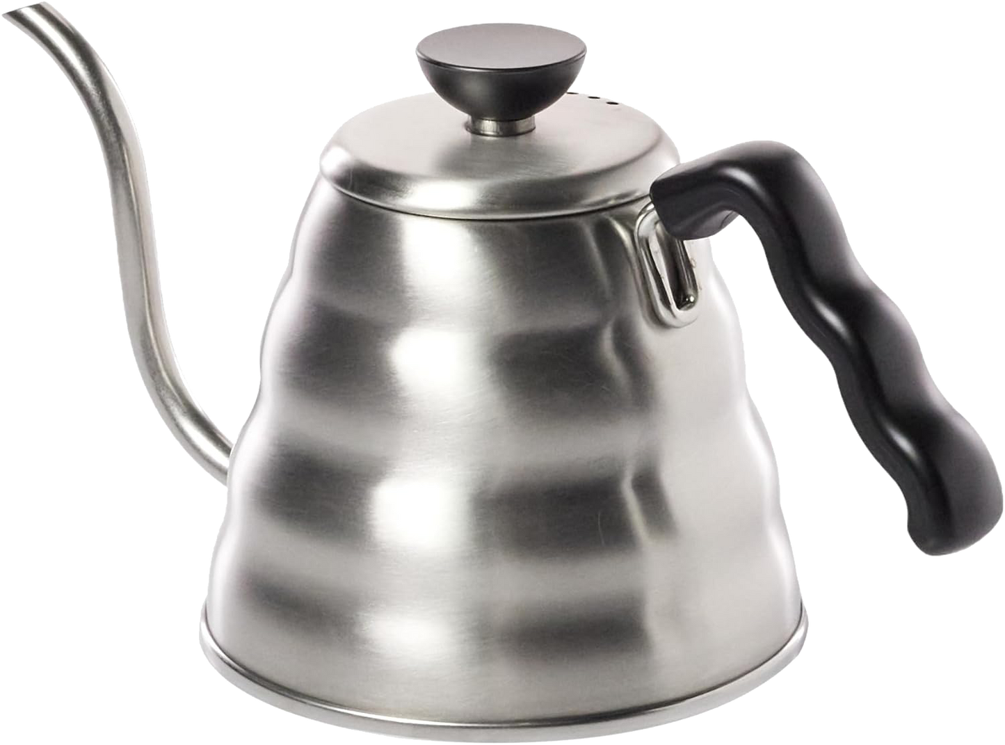 HARIO | 1L / 1.2L Stainless Steel Hand-pour Pot | Coffee Pot | Stainless Steel Narrow Mouth Pot VKB-120HSV
