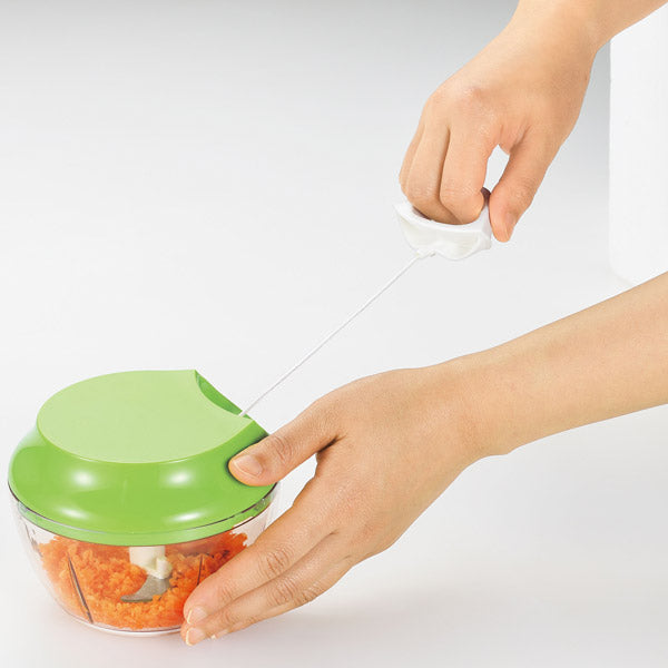 下村企販|手拉式蔬菜調理器組|蔬果快速切碎器/切割器/調理器/料理幫手 FV-652