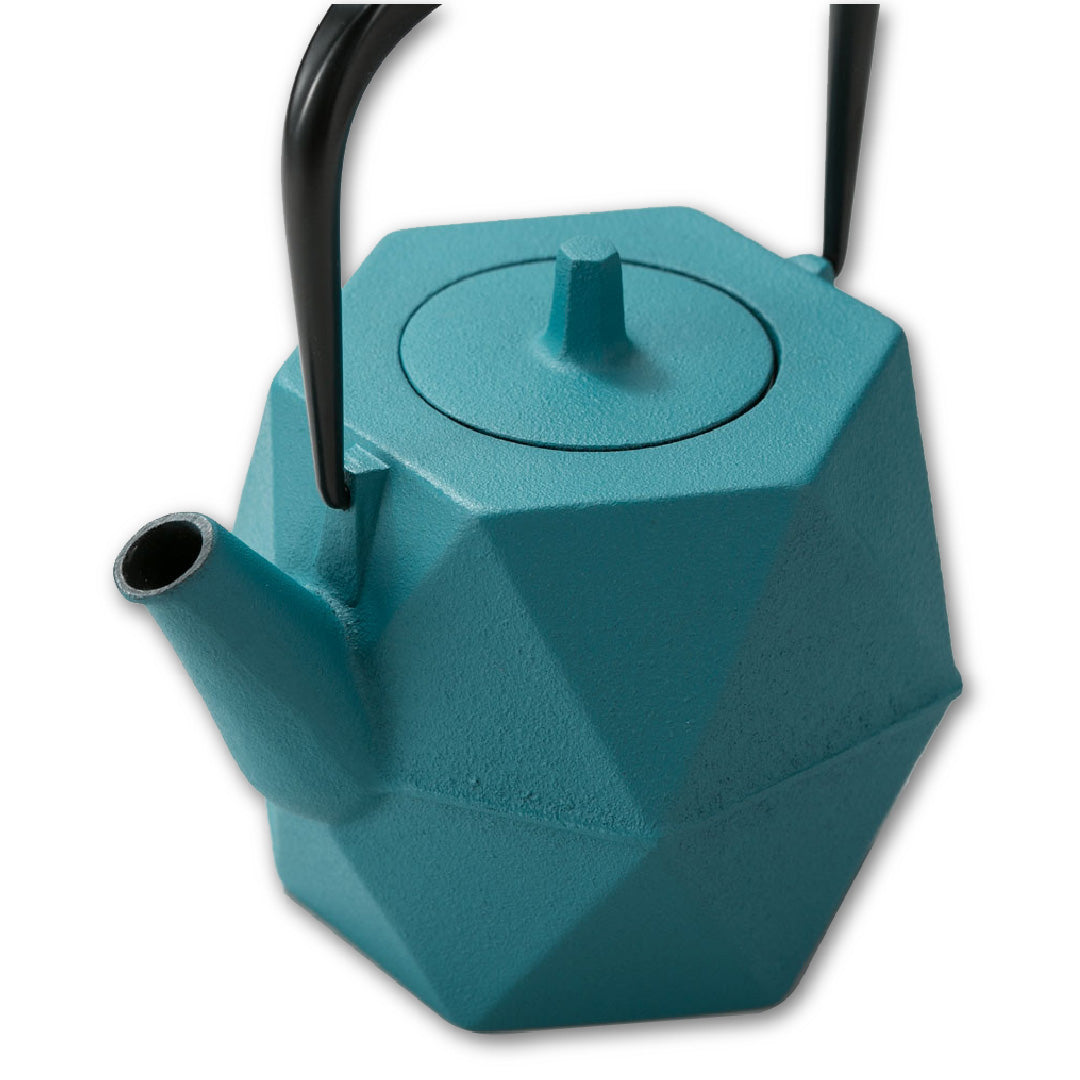 🫖 岩鑄|石榴鑄鐵壺|0.7L 急須附濾網|南部鐵器|鐵壺|急需|鐵瓶|岩鑄|泡茶|琺瑯塗層|茶壺