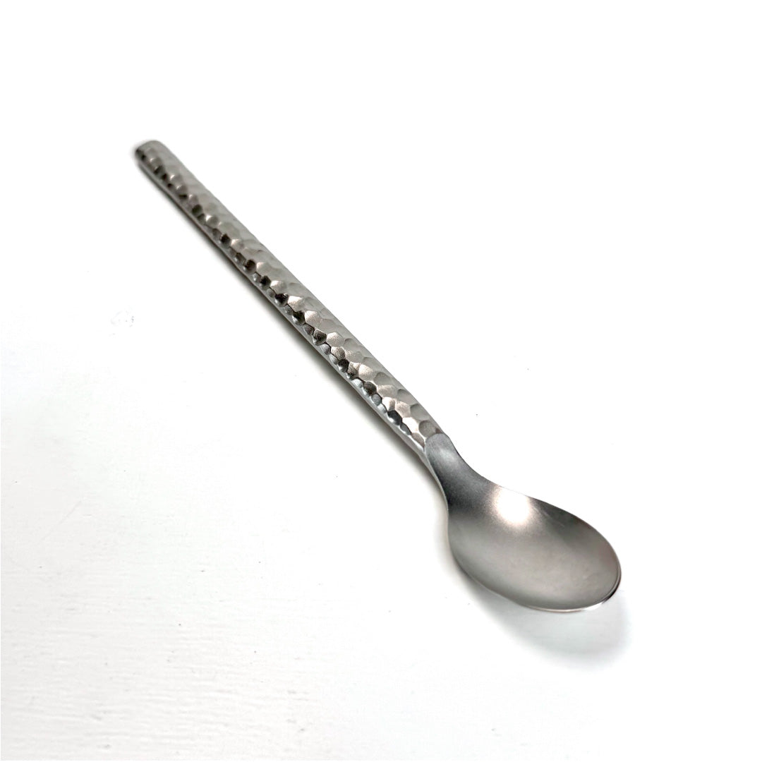 日本 ASAHI|霞 Kasumi 鈦製餐具|錘紋咖啡匙|TW-108