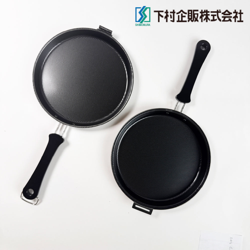 下村企販｜日本製｜大阪燒雙面鍋| 鐵製平底鍋｜ IH適用