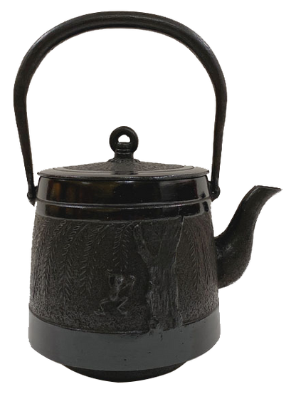 🫖 Rock casting｜Made in the late Qing Dynasty｜Master craftsman series｜1.9L 18-type Daofeng iron bottle #11056 
