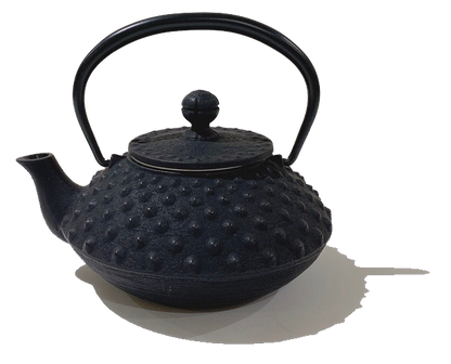 🫖 Rock Casting｜0.35L Type 3 Kyusuhira Araura｜Black｜Brown｜With strainer/Southern ironware/Iron kettle/Emergency/Iron bottle/Tea making/Enamel coating/Teapot/Cast iron kettle#12241#12041
