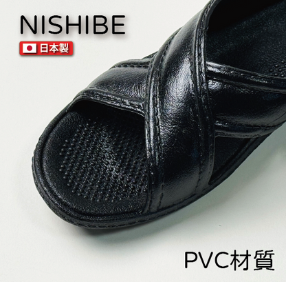 NISHIBE｜Women's non-slip slippers｜Antibacterial｜Made in Japan｜Brown｜Black｜Pink｜Purple