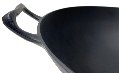 Rock casting｜28 32 36 cm Chinese cast iron wok｜Cast iron wok｜Cast iron pan｜Deep wok｜Chinese wok｜Southern ironware