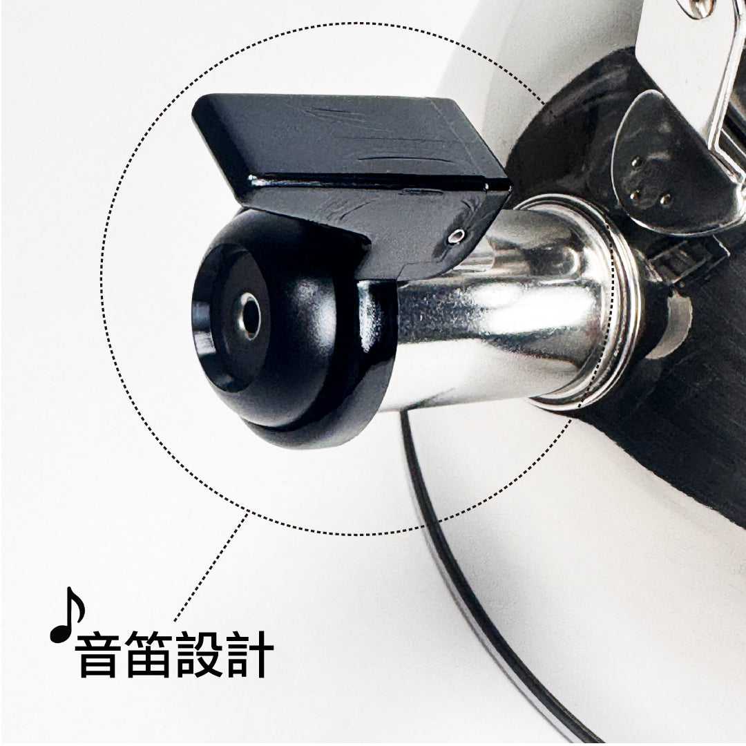 竹井器物｜日本製｜Kettle｜18-8不鏽鋼 Steady Wide 笛音水壺 3.3L