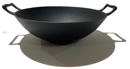 Rock casting｜28 32 36 cm Chinese cast iron wok｜Cast iron wok｜Cast iron pan｜Deep wok｜Chinese wok｜Southern ironware