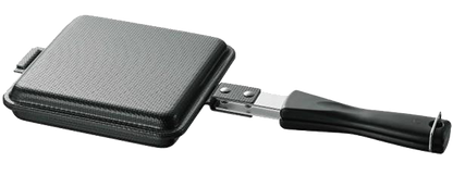 Shimomura Enterprise｜Hot Pressed Toast Pan｜Multifunctional Frying Pan/Double-sided Embossed Pan/Toast/Waffle Maker/Sandwich Maker/Frying Pan/Camping/34600