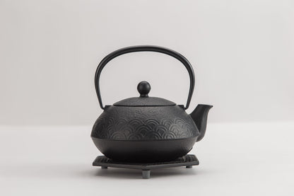 🫖 Rock cast｜Qinghai wave cast iron kettle｜0.65L 5-type iron bottle combined with urgent need｜Nanbu ironware｜Iron kettle｜Urgent need｜Iron bottle｜Rock cast｜tea making｜teapot｜uncoated 