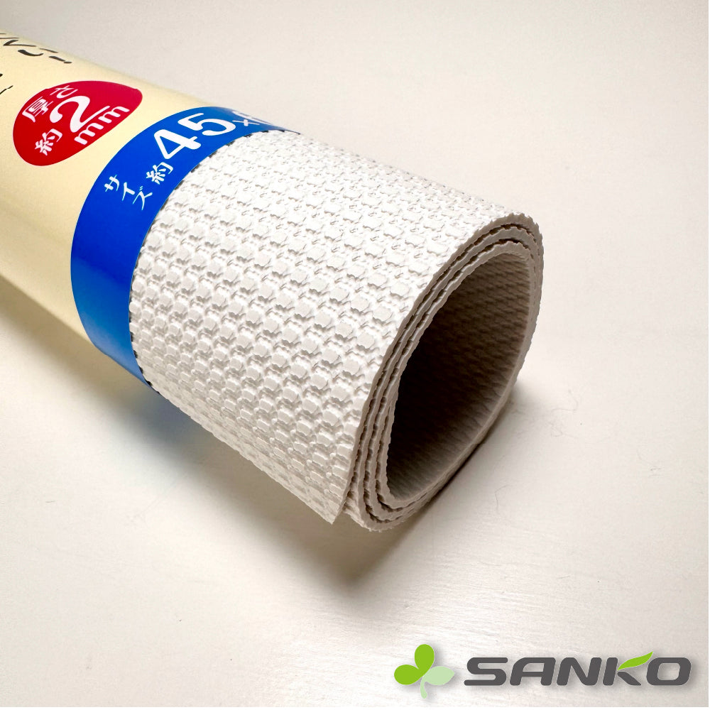 Sanko｜45x 60cm浴缸防滑墊｜無吸盤｜白色｜AF-64