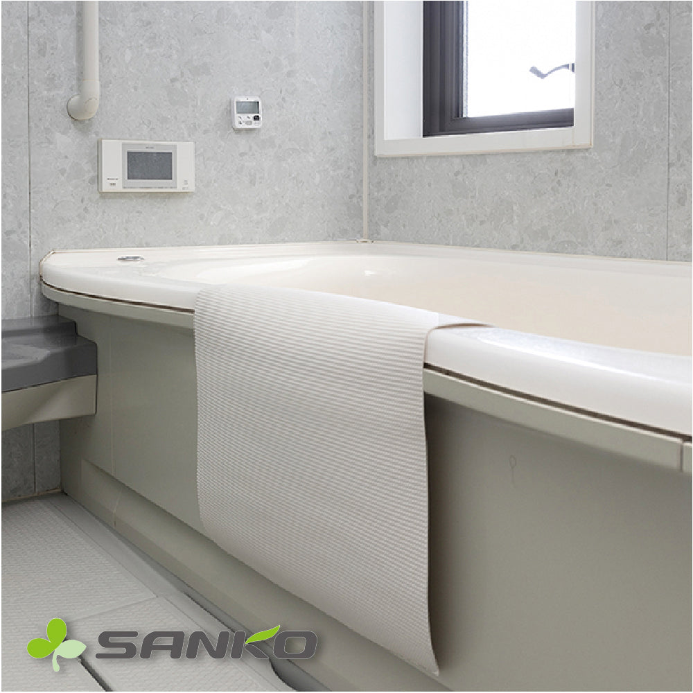 Sanko｜45x 60cm浴缸防滑墊｜無吸盤｜白色｜AF-64