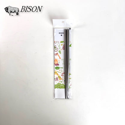 BISON 匠作純鈦筷｜日本製造｜霧面噴砂｜純鈦餐具