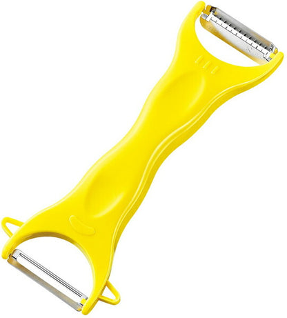 Shimomura Enterprise｜Vegetable dual-purpose grater｜Flanking knife/grating knife/dual-purpose plane knife/shredder/peeler/Japanese magic kitchen gadget FV-634 