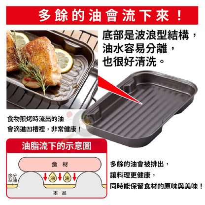 竹原製罐｜日本製｜ 日式烤魚神器｜附烤網｜