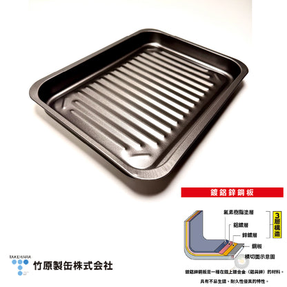 竹原製罐｜日本製｜ 日式烤魚神器｜附烤網｜