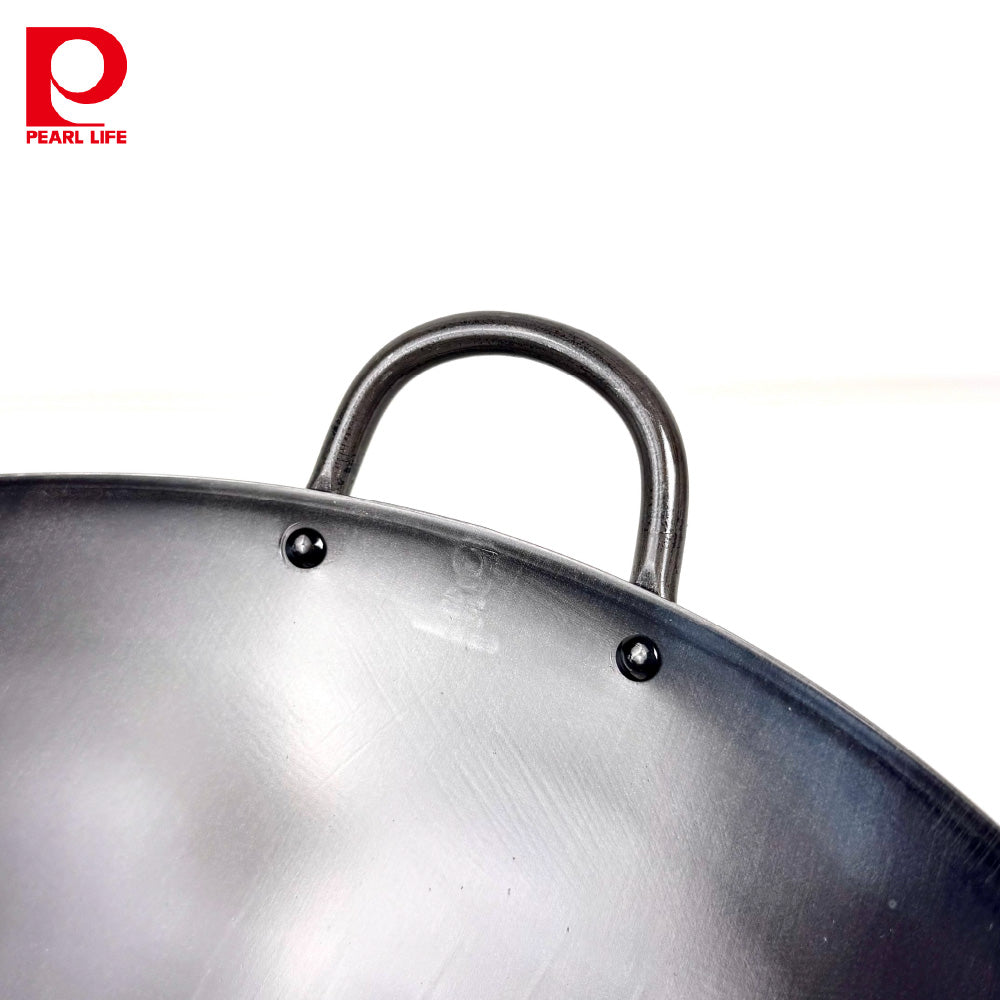Pearl｜36cm中華鐵炒鍋｜深型炒鍋 HC-1036