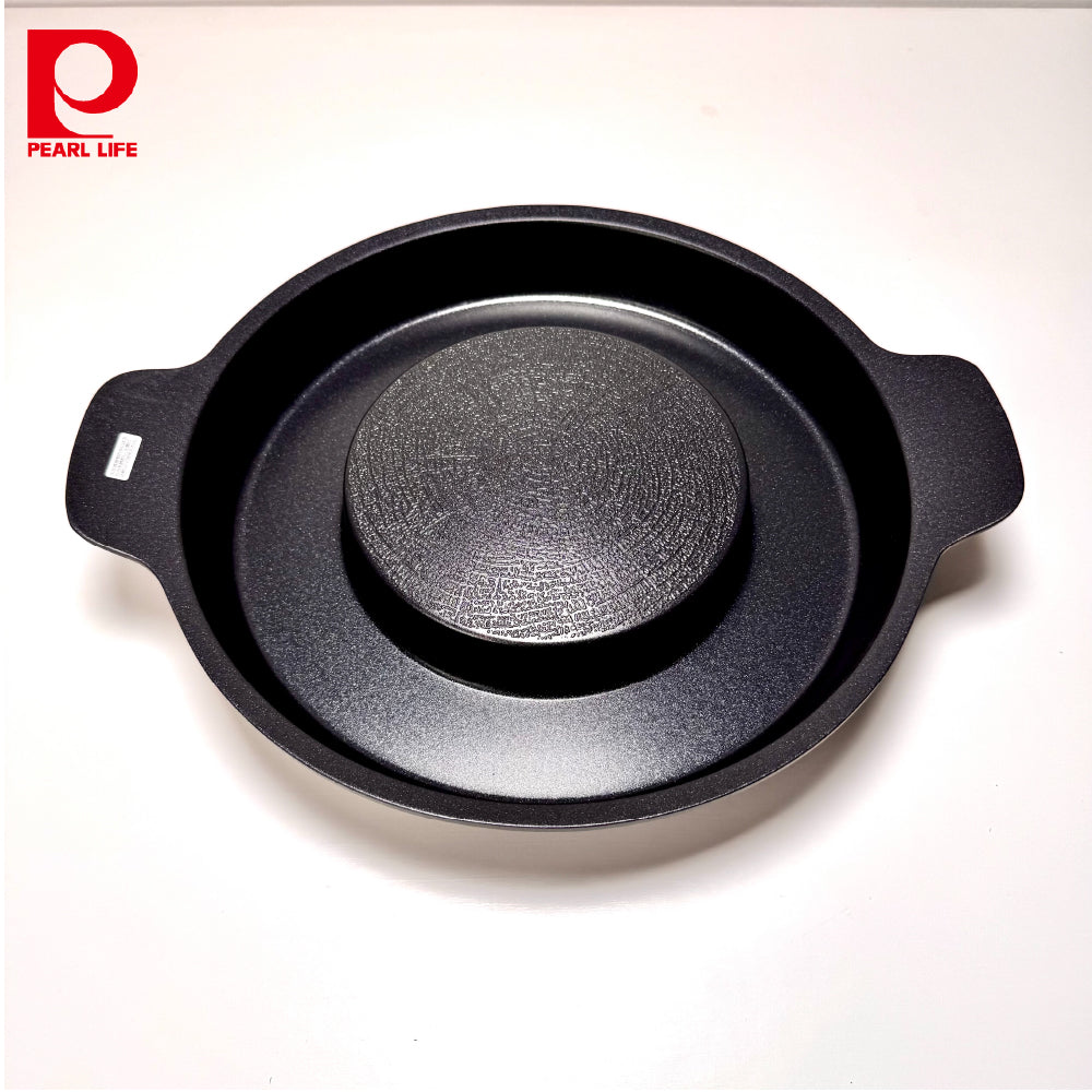 日本 Pearl｜28cm 火烤兩用鍋｜烤盤｜壽喜燒鍋｜HC-650