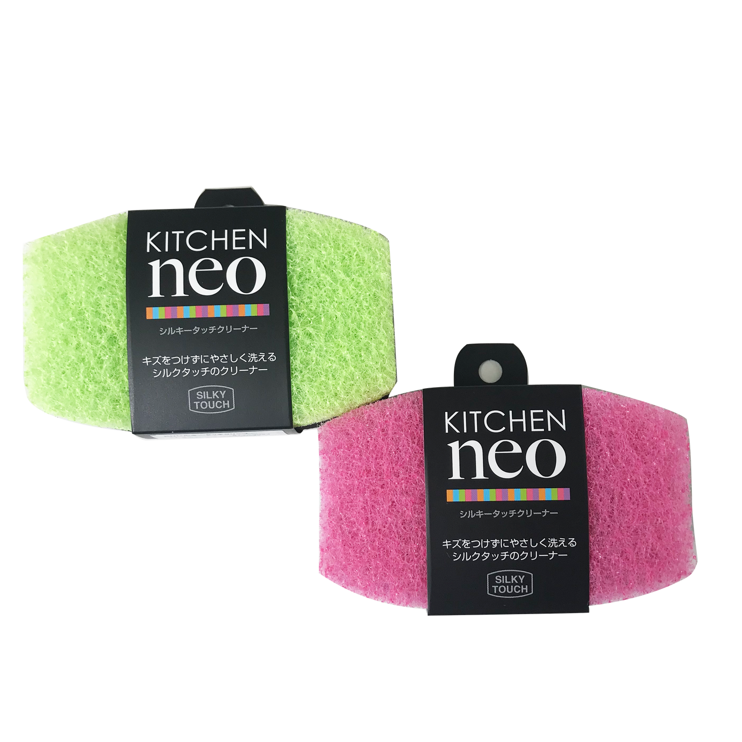TOWA | Microfiber double-sided sponge brush | A great helper for cleaning non-stick pots, glass, and porcelain!