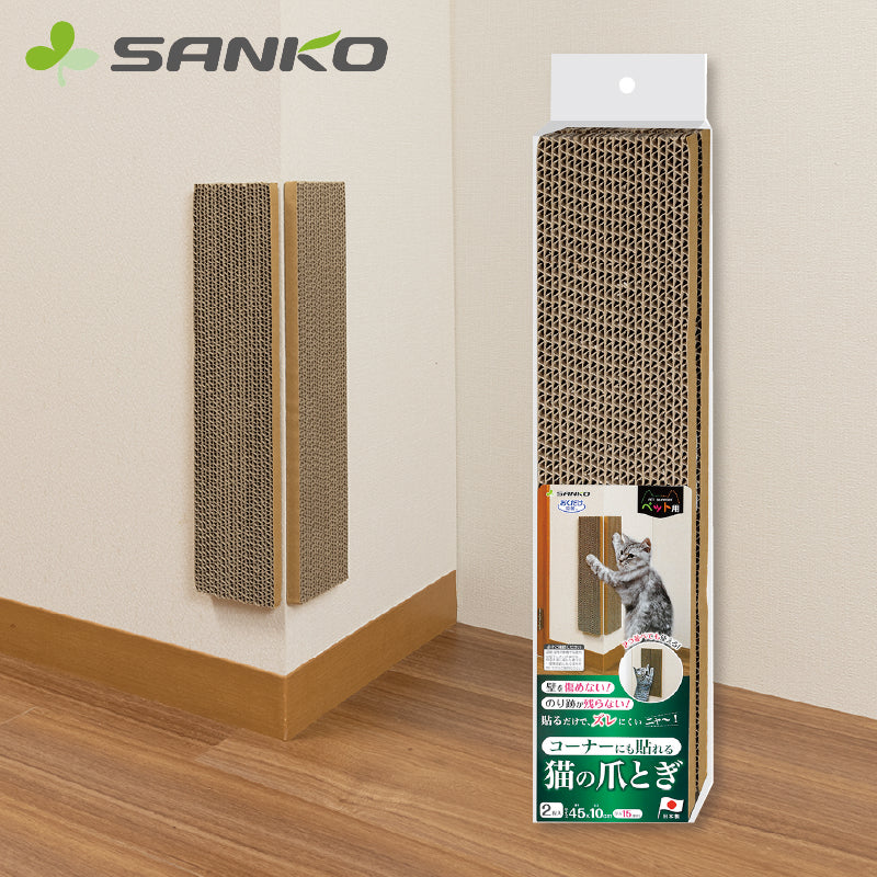 Sanko 貓咪用品｜日本製貓抓板｜可黏在牆上