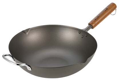 🇯🇵 Craftsman of Yanren｜Ultra-lightweight titanium pot｜Made in Japan｜28/30/33 cm｜Tsubame Sanjo Sakura Gin｜Wok/titanium pot/pure titanium wok/titanium pot/99.9% pure titanium/ready in stock