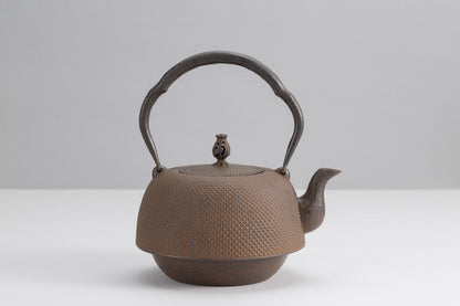 🫖 Rock Casting｜Sakumo Kiyoshi｜Famous Craftsman Series｜1.9L 23-type Southern Type Amara Iron Bottle/Iron Kettle/Uncoated/Iron Bottle/Southern Iron Ware/Collection/Tea/11001 