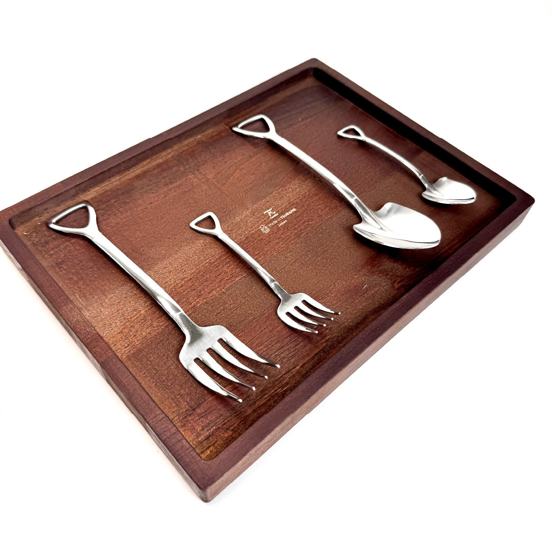 燕人之匠｜燕三條不鏽鋼餐具｜甜點匙｜咖哩勺｜水果叉｜義大利麵叉