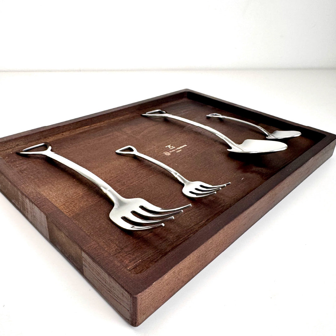 燕人之匠｜燕三條不鏽鋼餐具｜甜點匙｜咖哩勺｜水果叉｜義大利麵叉