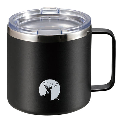 ⛺️LU CAPTAIN STAG｜450ml camping double-layered stainless steel mug with lid/vacuum thermos mug/outdoor camping picnic/camping cooker/camping/ready in stock/UE-3495